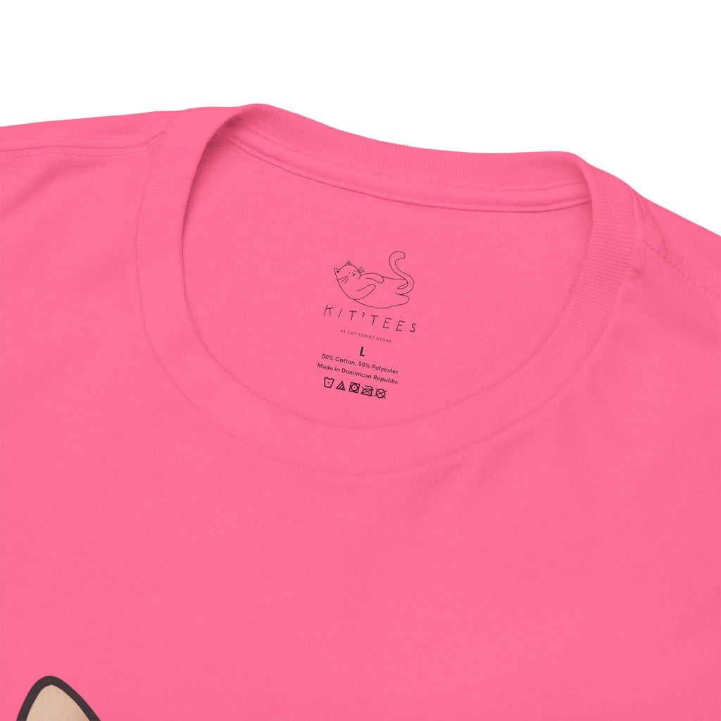 Colored Glass Cat T-Shirt — Artsy Cat Graphic Tee