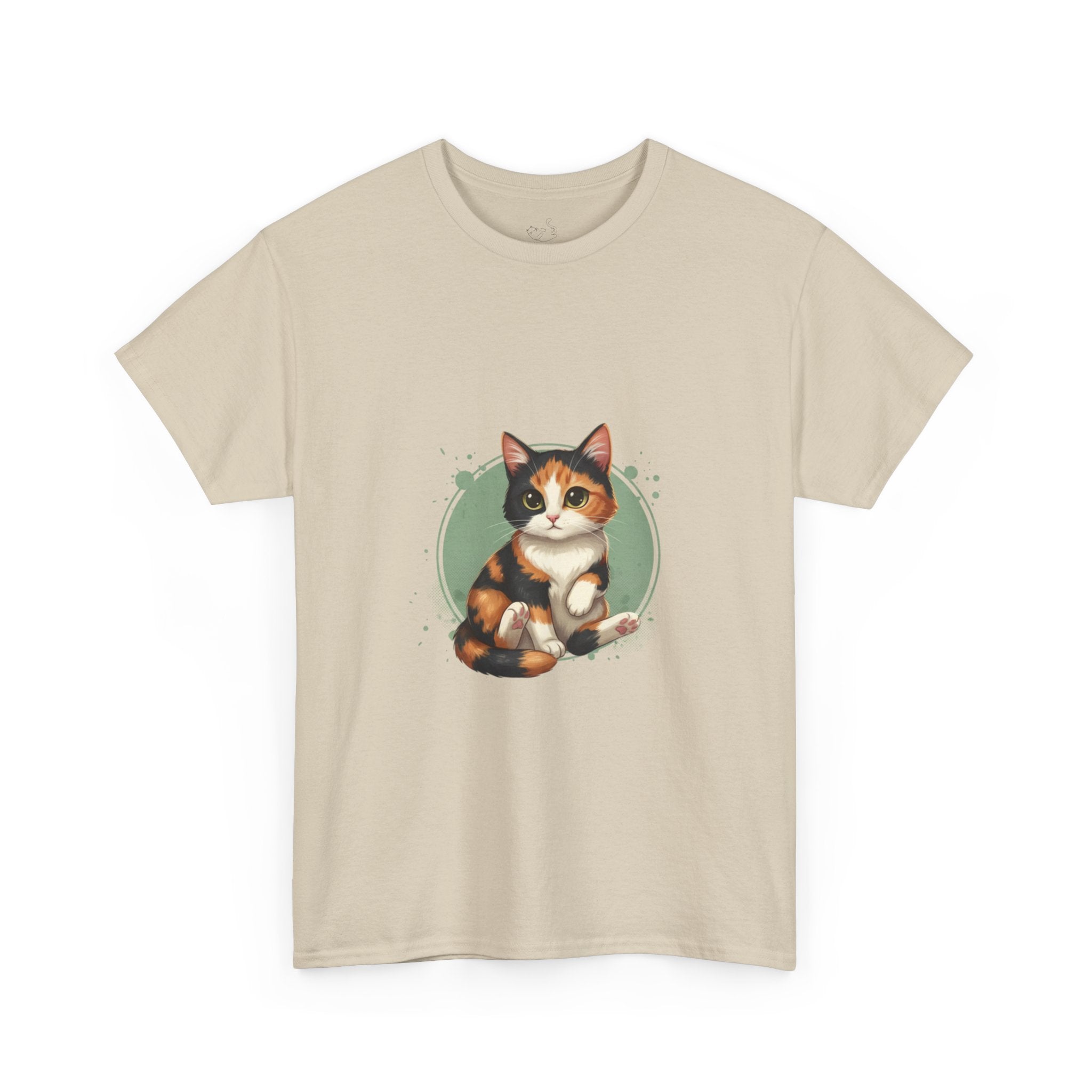 Cat Tee — Cute Calico Cat Graphic T-Shirt
