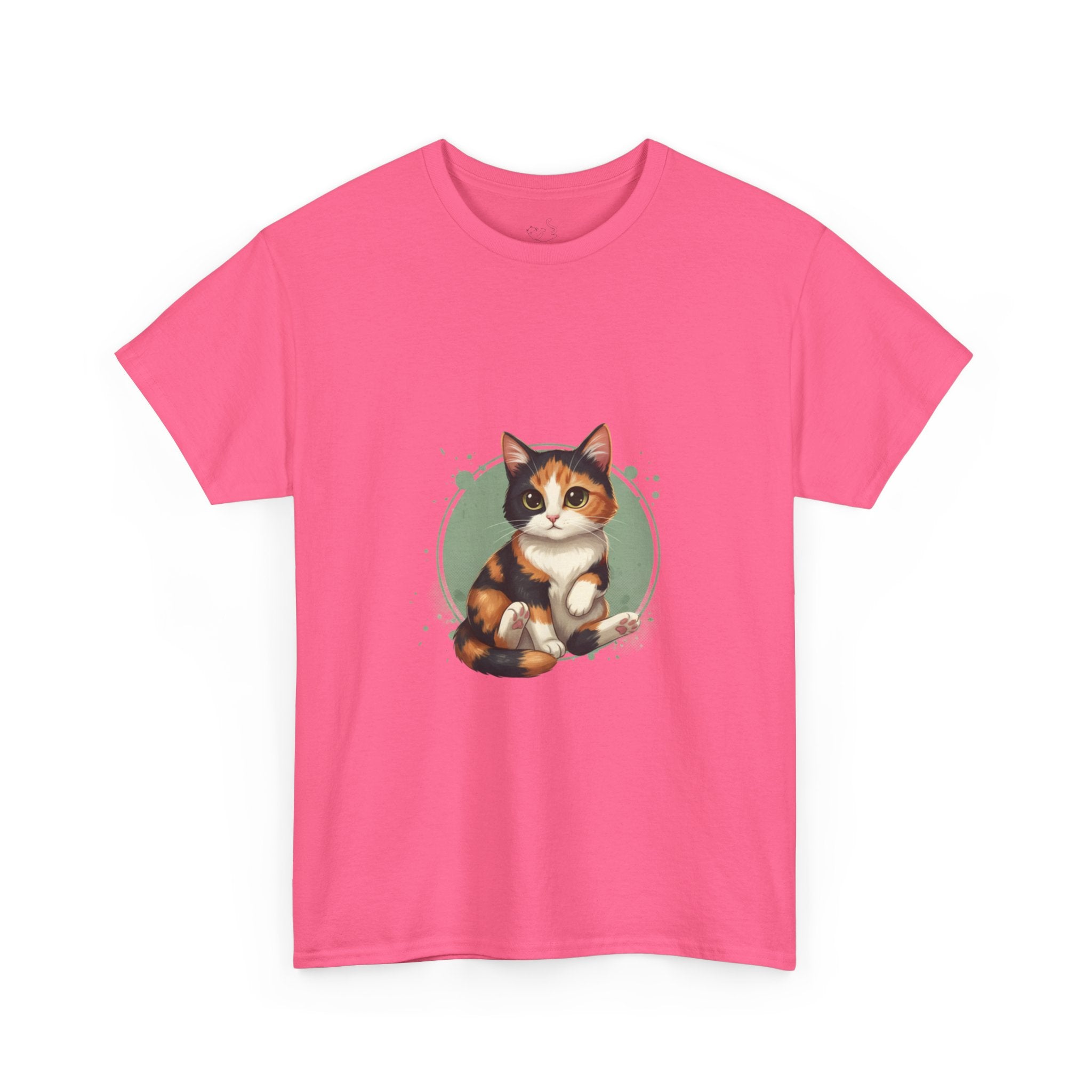 Cat Tee — Cute Calico Cat Graphic T-Shirt