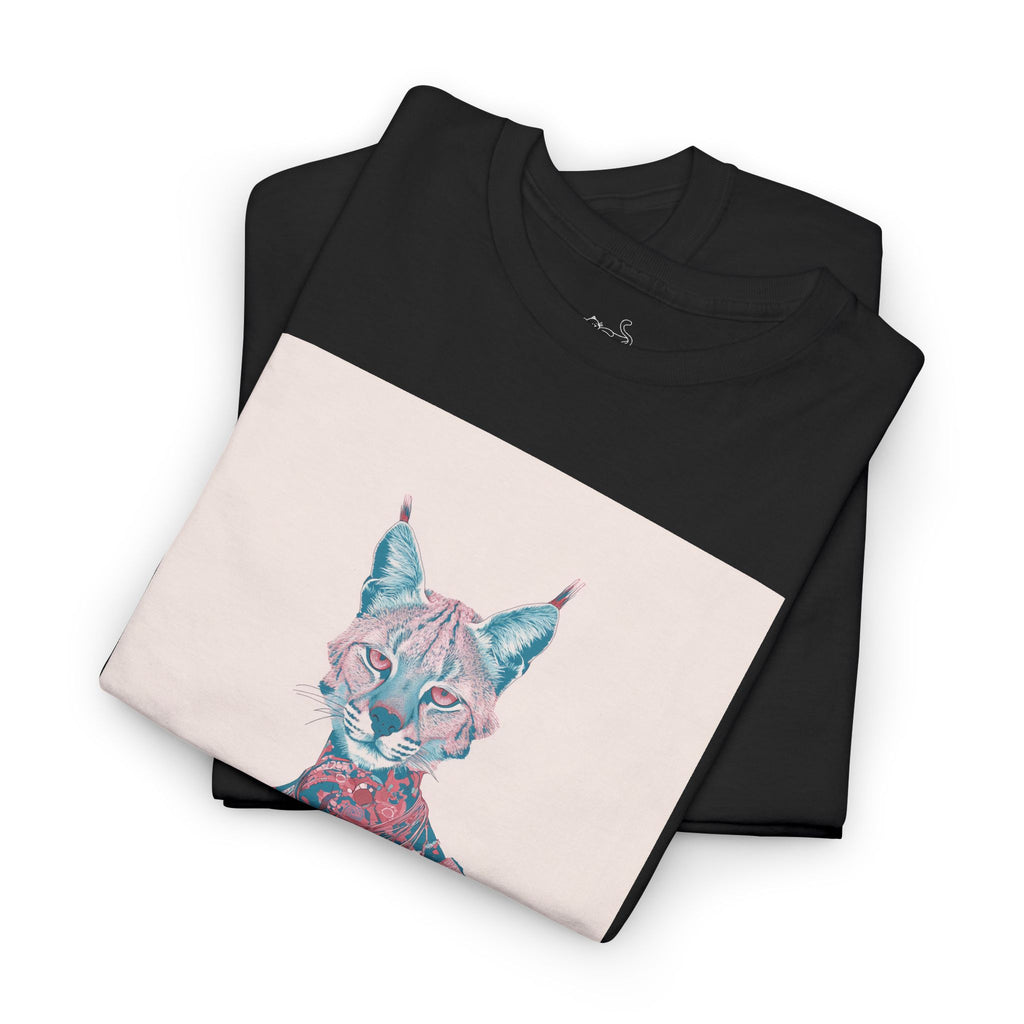 Fashion Pastel Cat T-Shirt — Pastel Trendy Cat Graphic Tee