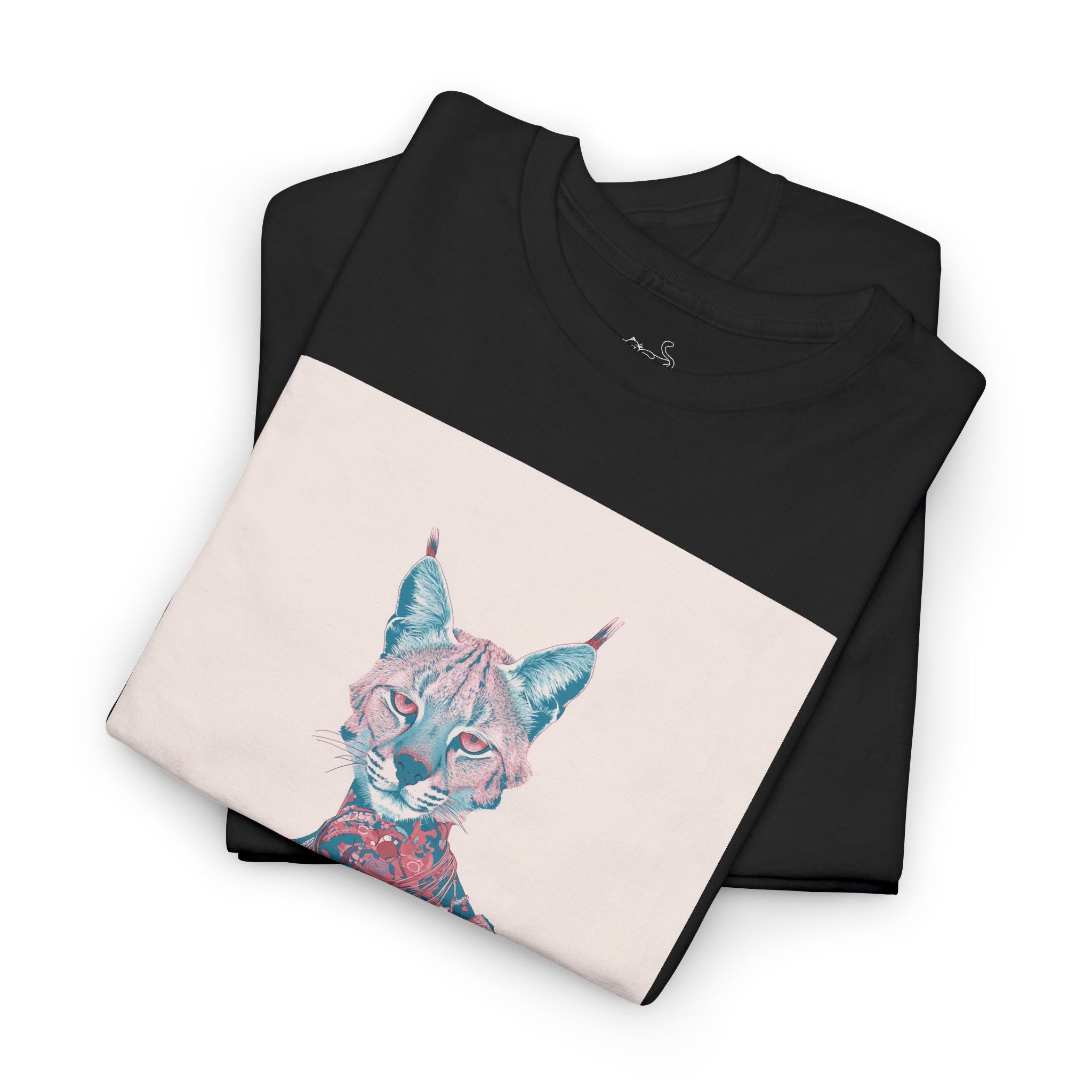 Fashion Pastel Cat T-Shirt — Pastel Trendy Cat Graphic Tee