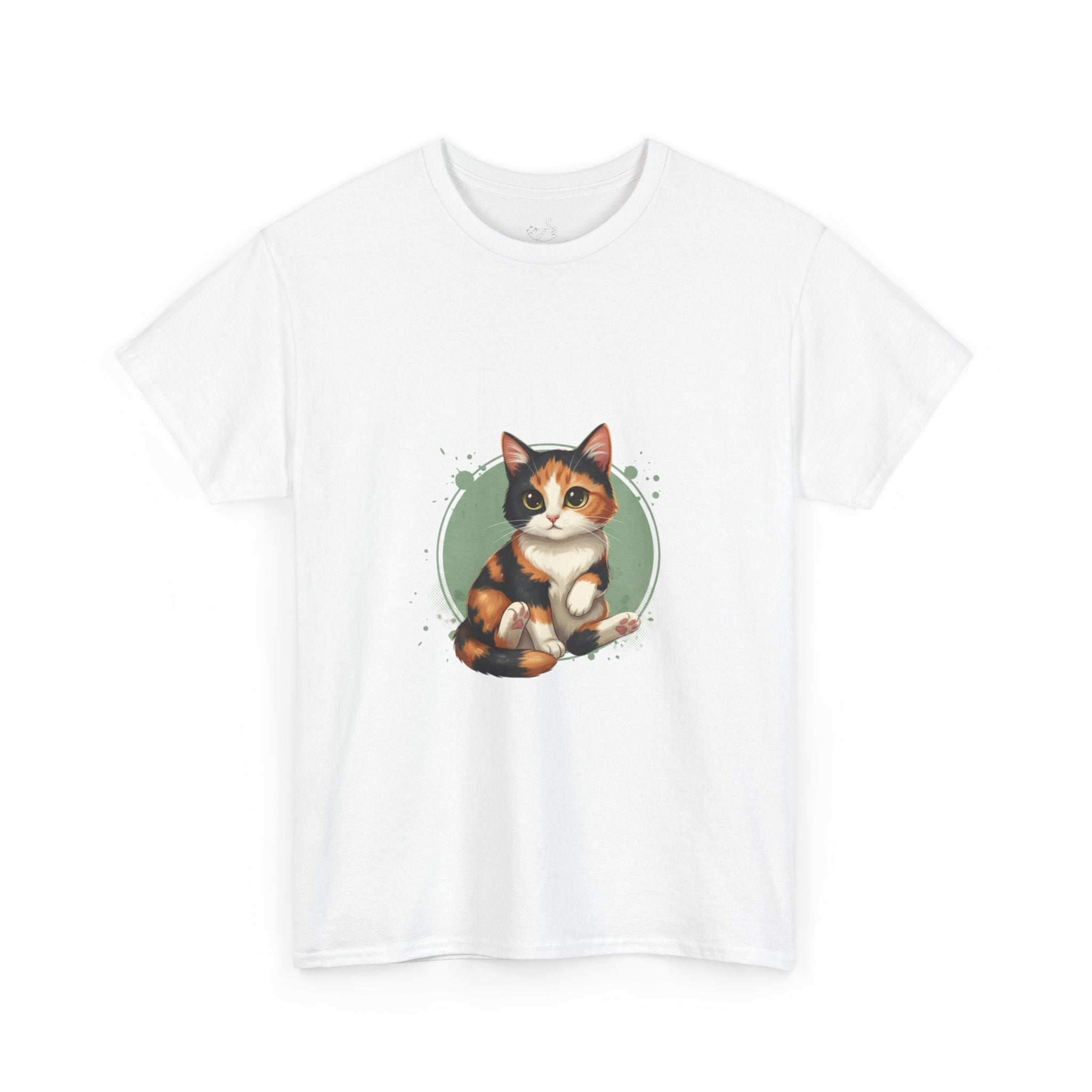 Cat Tee — Cute Calico Cat Graphic T-Shirt