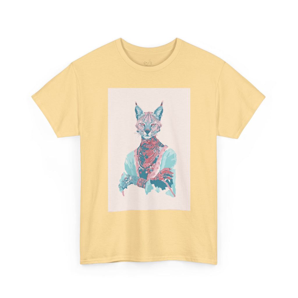 Fashion Pastel Cat T-Shirt — Pastel Trendy Cat Graphic Tee
