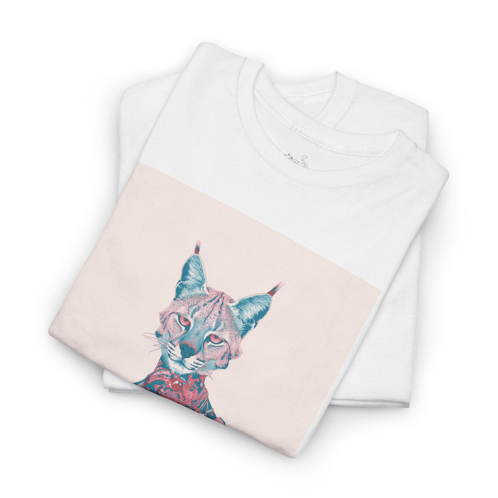 Fashion Pastel Cat T-Shirt — Pastel Trendy Cat Graphic Tee