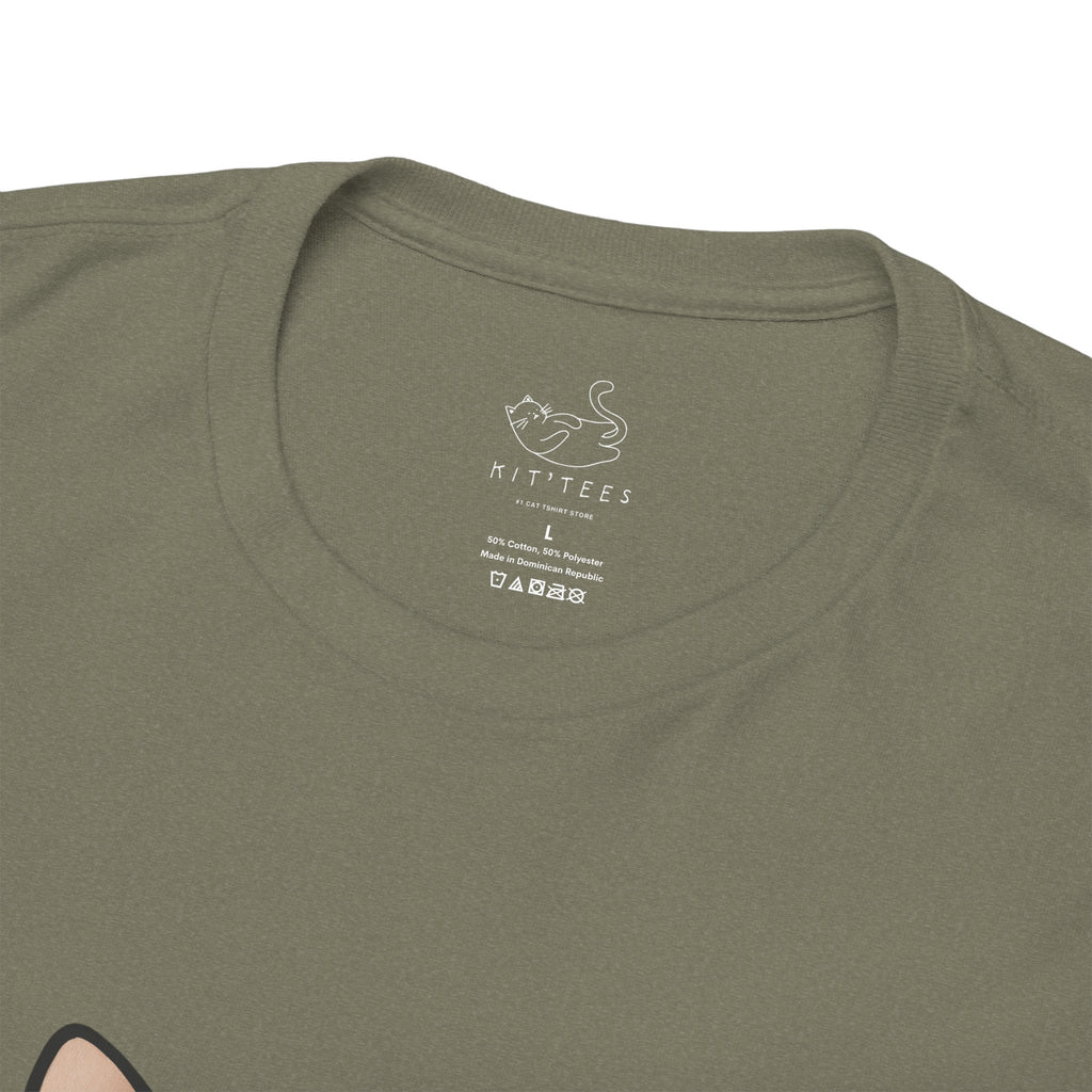 Colored Glass Cat T-Shirt — Artsy Cat Graphic Tee