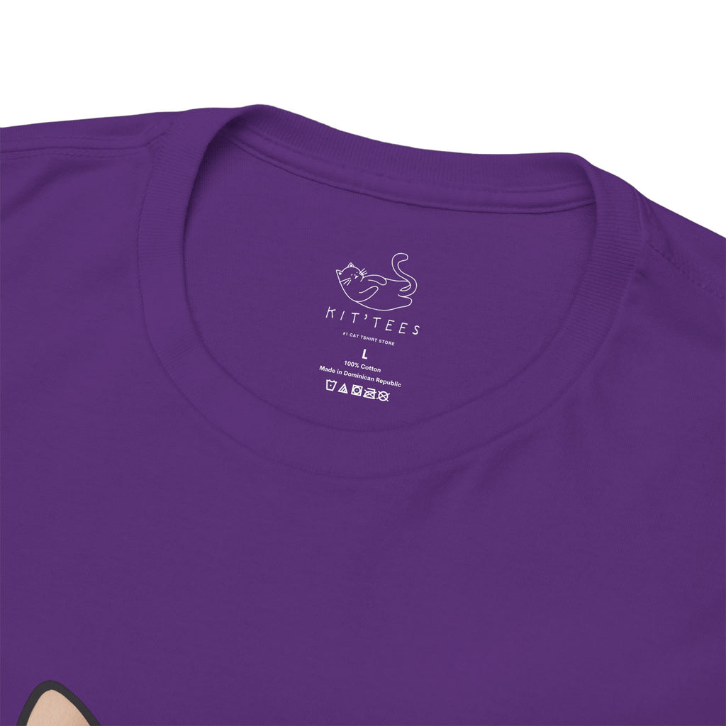 Colored Glass Cat T-Shirt — Artsy Cat Graphic Tee
