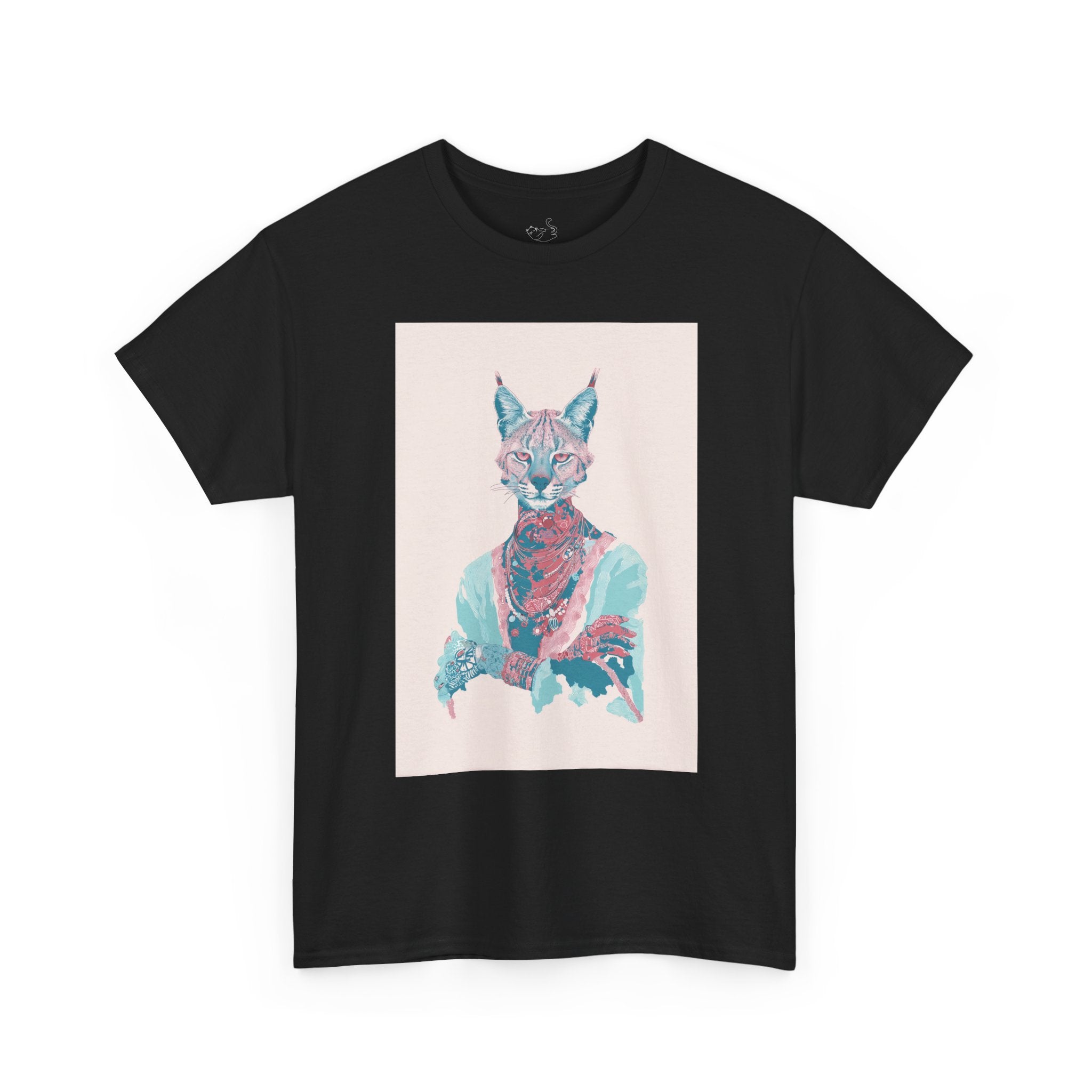 Fashion Pastel Cat T-Shirt — Pastel Trendy Cat Graphic Tee