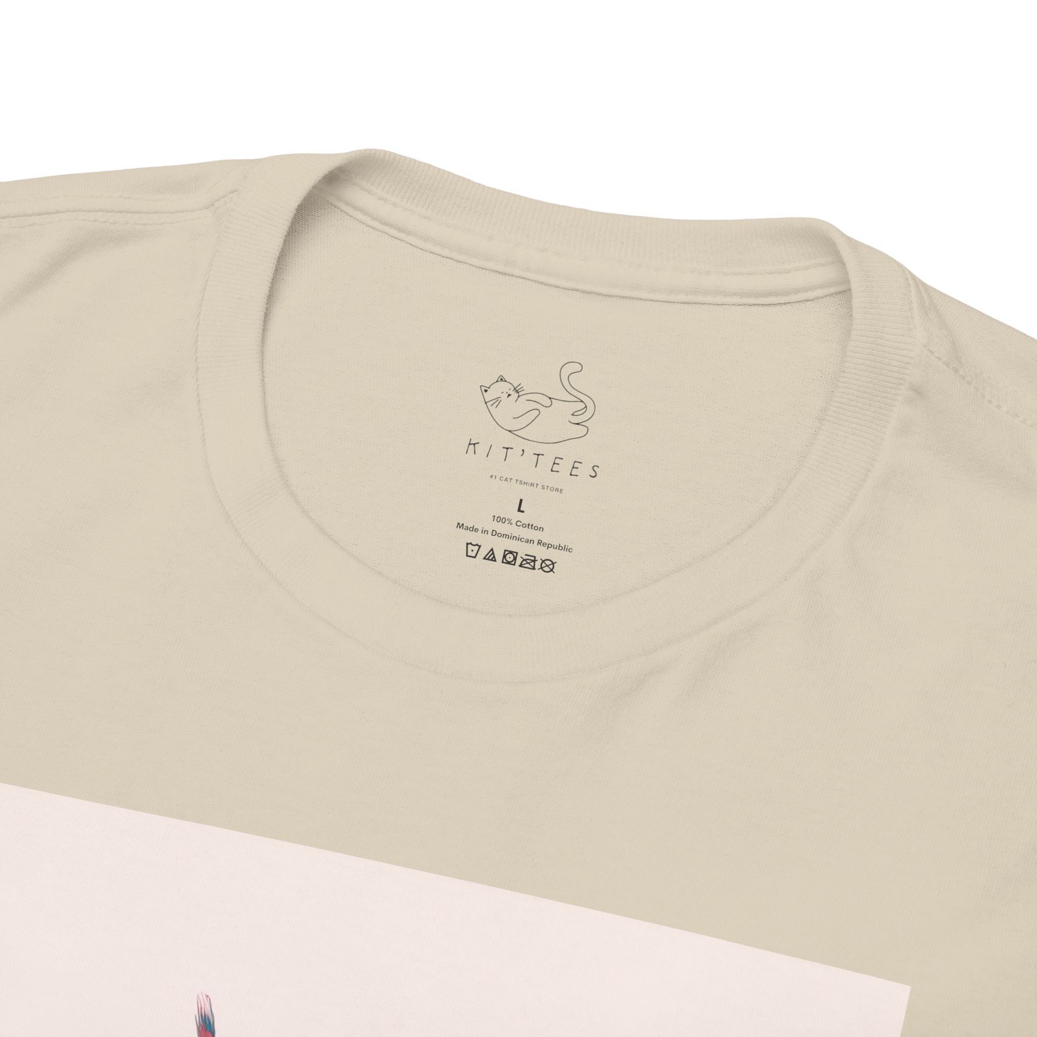 Fashion Pastel Cat T-Shirt — Pastel Trendy Cat Graphic Tee