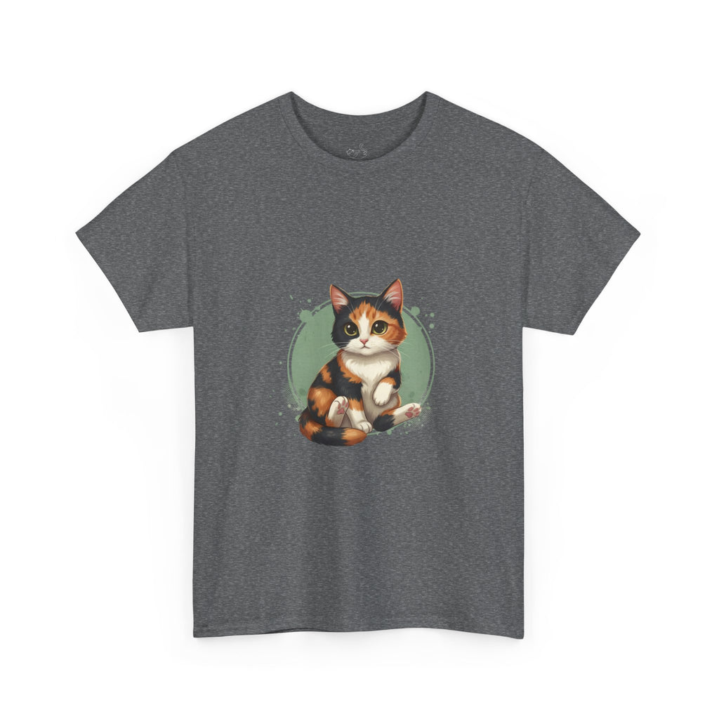 Cat Tee — Cute Calico Cat Graphic T-Shirt