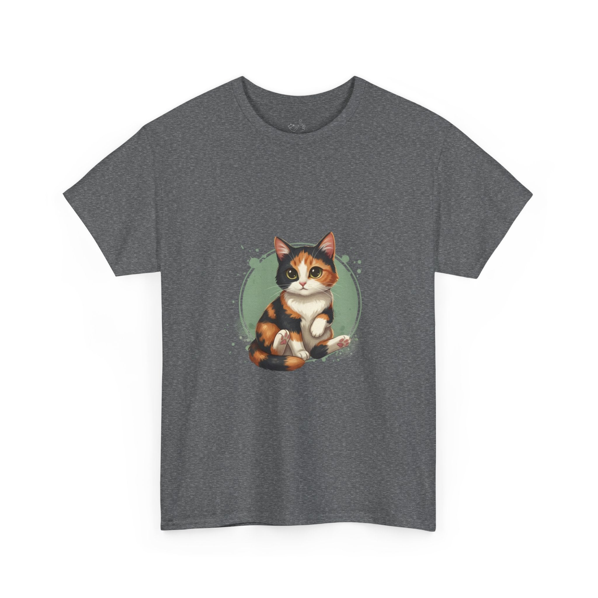 Cat Tee — Cute Calico Cat Graphic T-Shirt