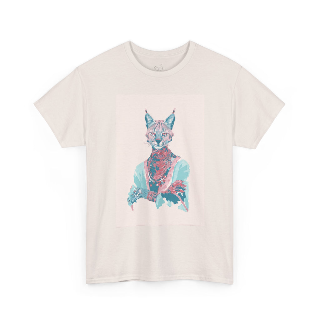Fashion Pastel Cat T-Shirt — Pastel Trendy Cat Graphic Tee