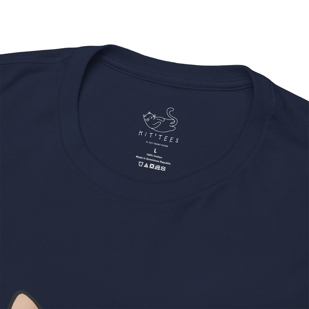 Colored Glass Cat T-Shirt — Artsy Cat Graphic Tee