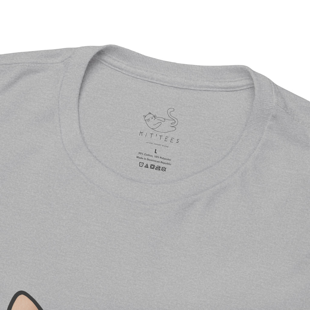 Colored Glass Cat T-Shirt — Artsy Cat Graphic Tee