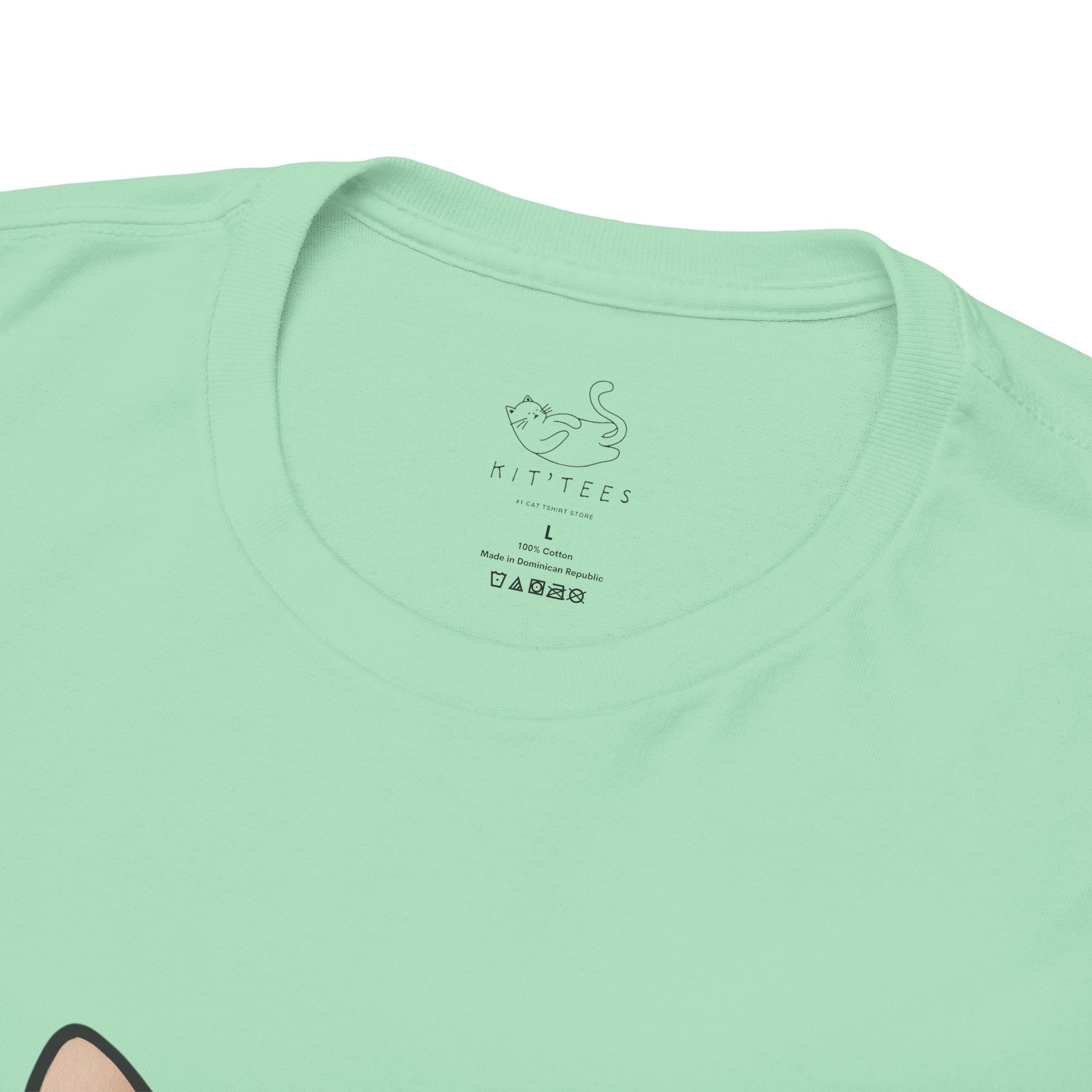Colored Glass Cat T-Shirt — Artsy Cat Graphic Tee