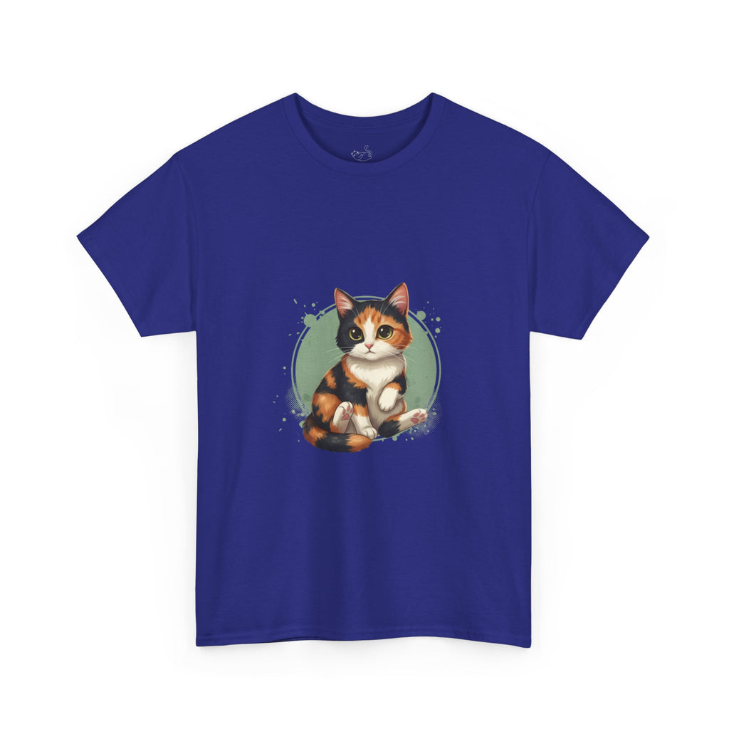 Cat Tee — Cute Calico Cat Graphic T-Shirt