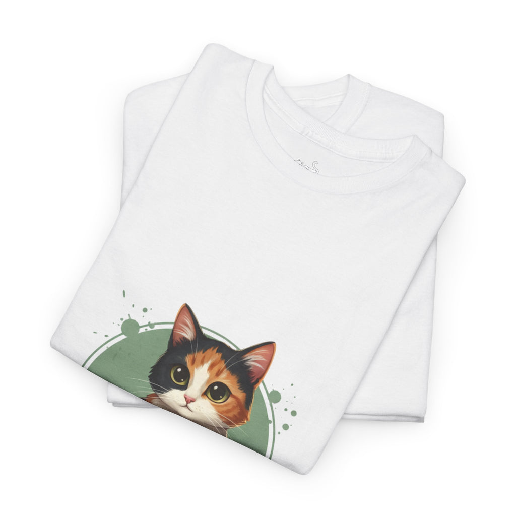Cat Tee — Cute Calico Cat Graphic T-Shirt