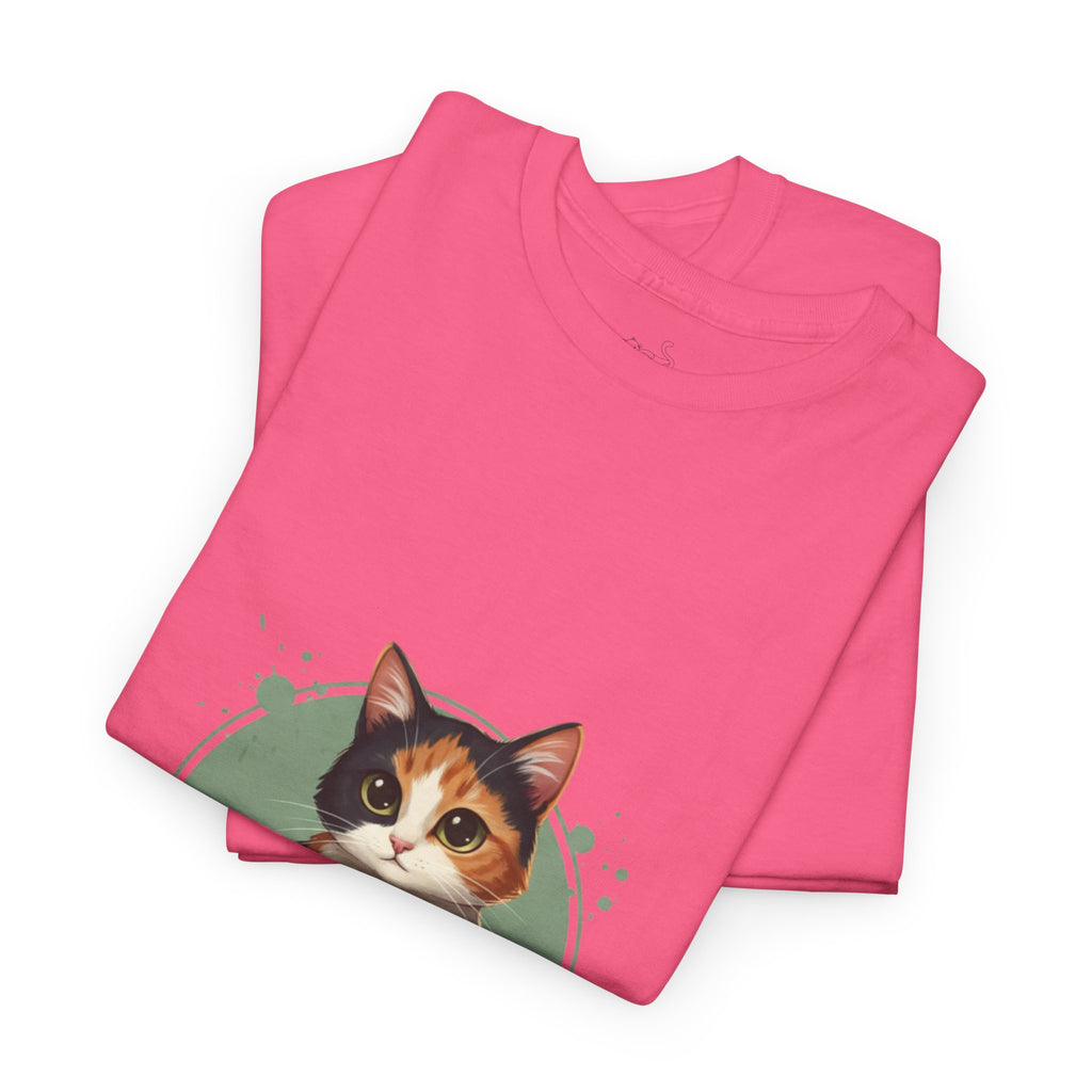 Cat Tee — Cute Calico Cat Graphic T-Shirt