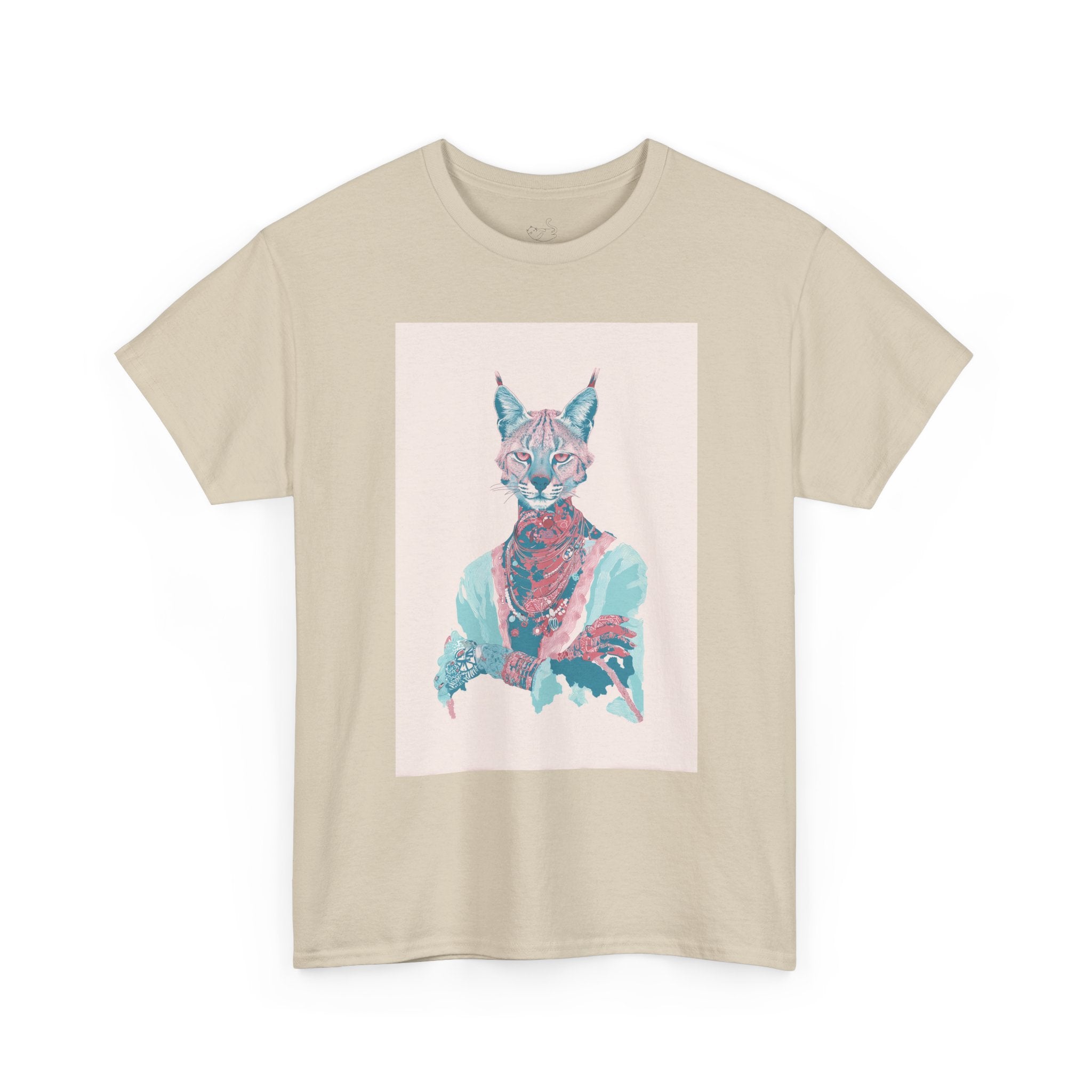 Fashion Pastel Cat T-Shirt — Pastel Trendy Cat Graphic Tee