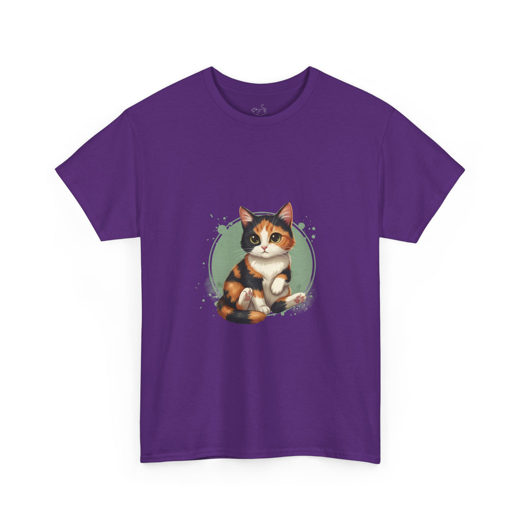 Cat Tee — Cute Calico Cat Graphic T-Shirt