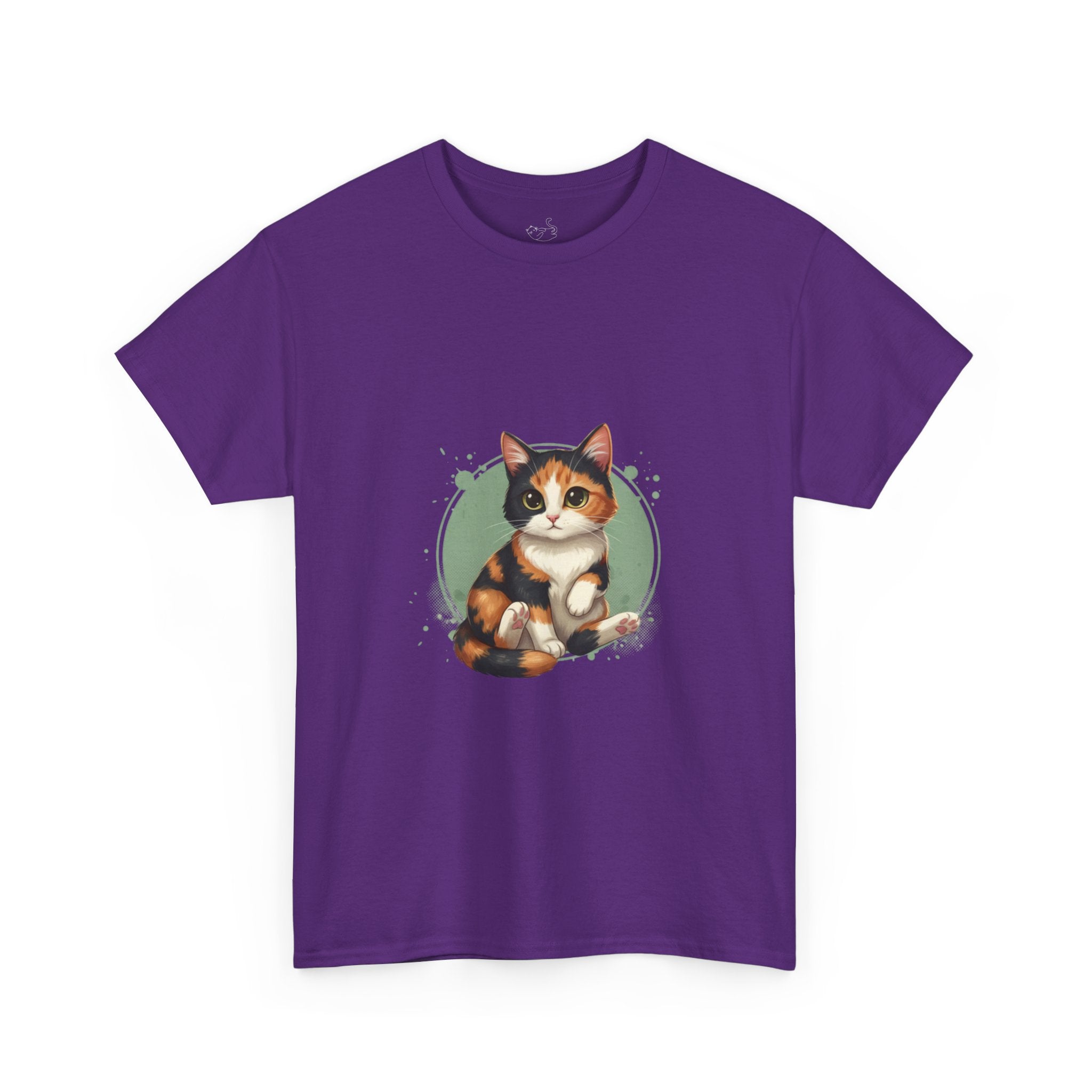 Cat Tee — Cute Calico Cat Graphic T-Shirt