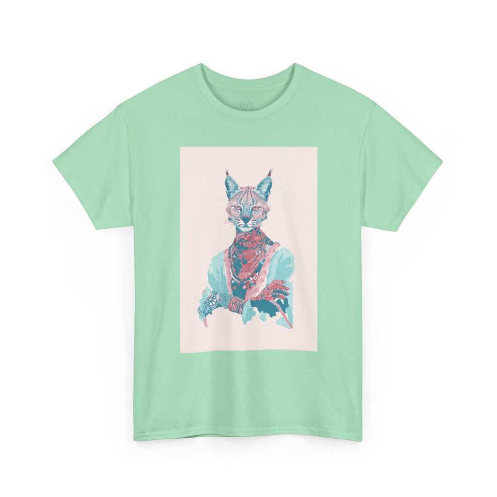 Fashion Pastel Cat T-Shirt — Pastel Trendy Cat Graphic Tee