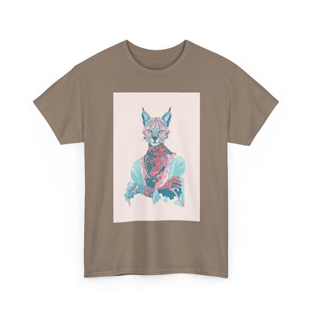 Fashion Pastel Cat T-Shirt — Pastel Trendy Cat Graphic Tee