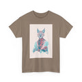 Fashion Pastel Cat T-Shirt — Pastel Trendy Cat Graphic Tee
