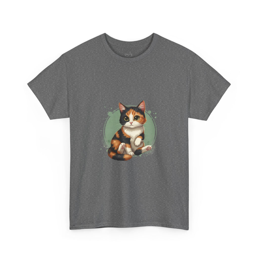 Cat Tee — Cute Calico Cat Graphic T-Shirt