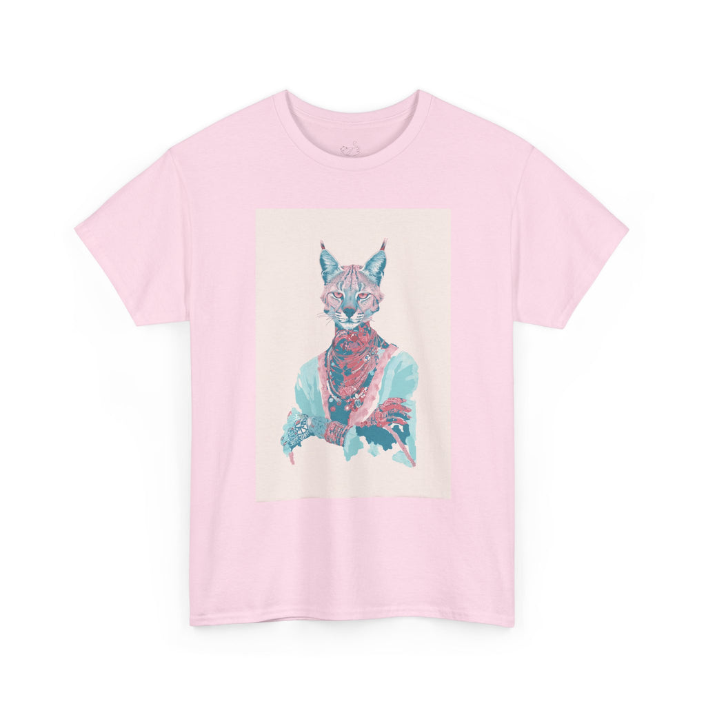 Fashion Pastel Cat T-Shirt — Pastel Trendy Cat Graphic Tee
