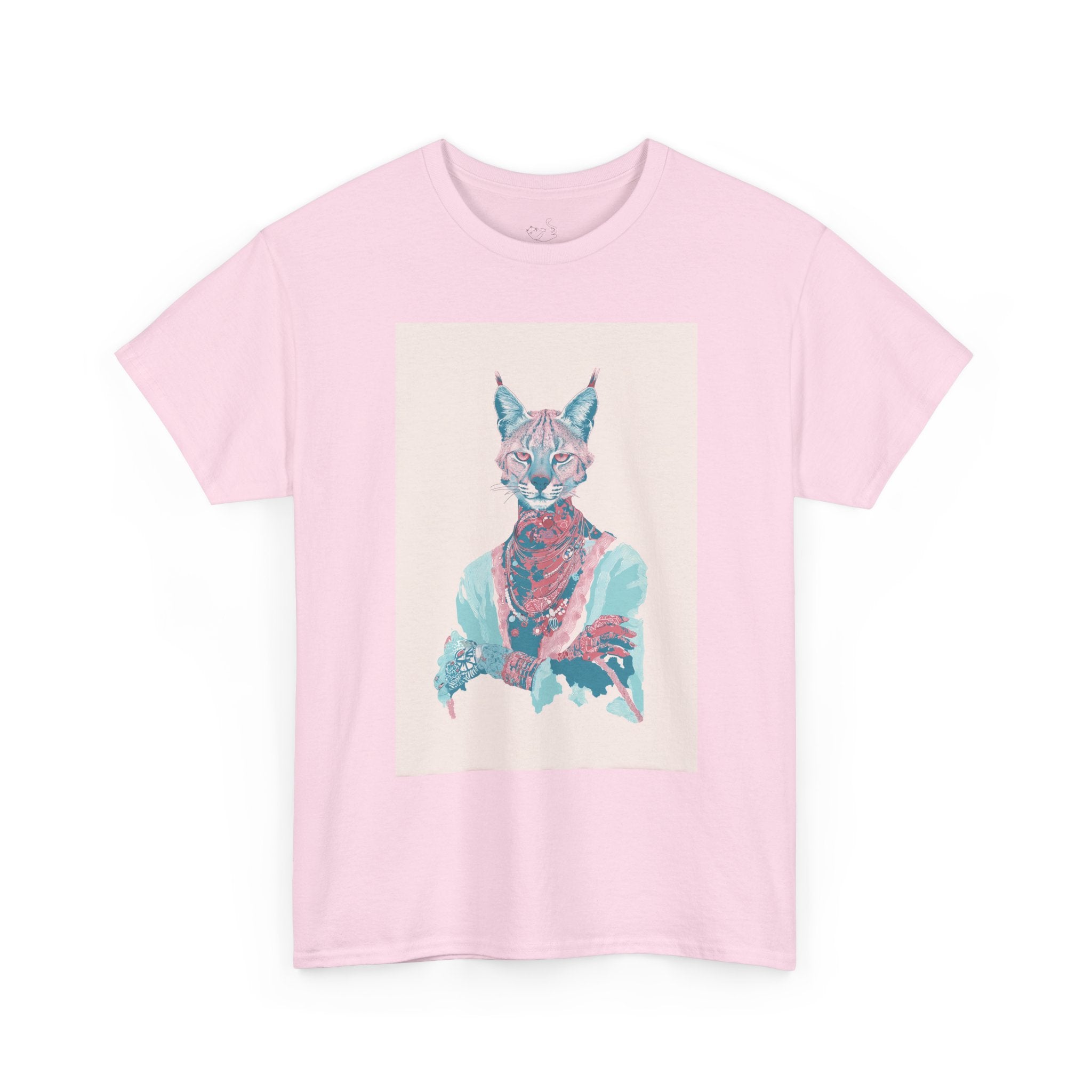 Fashion Pastel Cat T-Shirt — Pastel Trendy Cat Graphic Tee