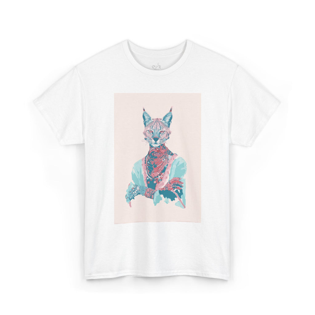 Fashion Pastel Cat T-Shirt — Pastel Trendy Cat Graphic Tee