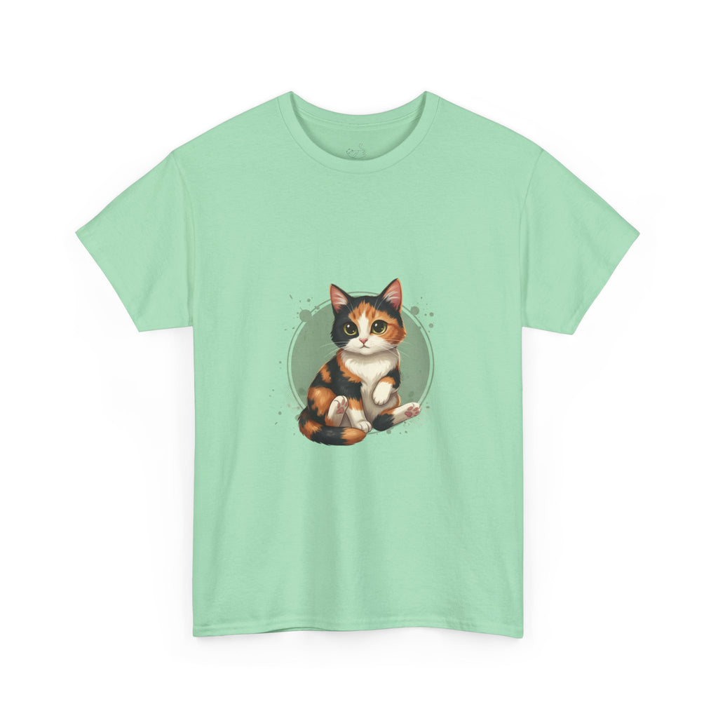 Cat Tee — Cute Calico Cat Graphic T-Shirt