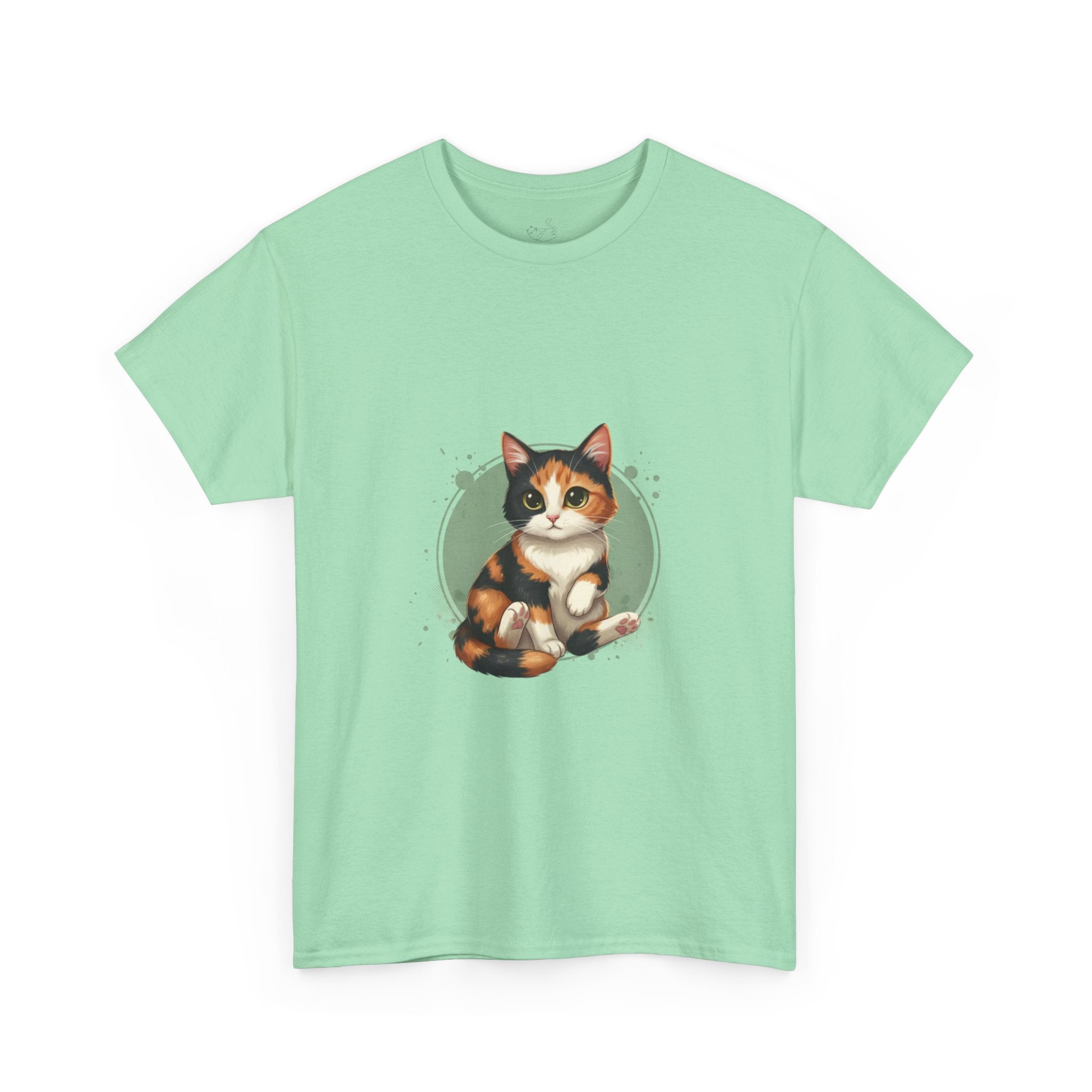 Cat Tee — Cute Calico Cat Graphic T-Shirt